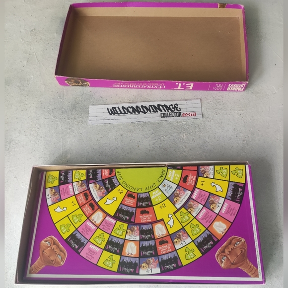 Vintage E.T. Spielberg Extraterrestrial movie Board Game by Parker - Picture 2 of 6
